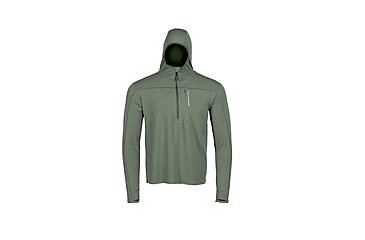 Image of Eberlestock Lochsa 1/2 Zip Hoodie - Men's, Loden, Medium, L12LM