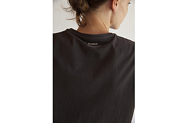 Image of Ecoalf Becausalf T-Shirt - Womens, Asphalt, Extra Small, GATSBECAU8032WW21-303-XS