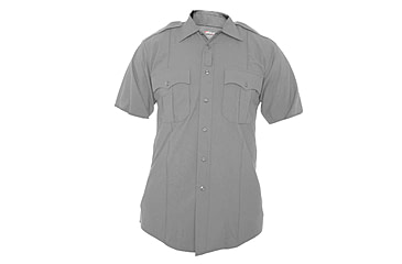 Image of Elbeco CX360 Short Sleeve Shirt - Men's, Gray, 18.5, 3541N-185