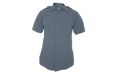 Image of Elbeco CX360 Short Sleeve Shirt - Men's, French Blue, 17.5, 3548N+175
