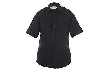 Image of Elbeco Distinction West Coast Short Sleeve Poly/Wool Shirt - Mens, 15.5 in, Navy, 8850N-15.5