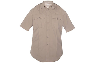 Image of Elbeco Dutymaxx Short Sleeve Shirt, Silver Tan - 5582D-24