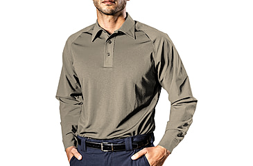 Image of Elbeco UFX Persist Long Sleeve Collared Patrol Shirt, Regular, Khaki, 2XL, SM4006KH+2XL