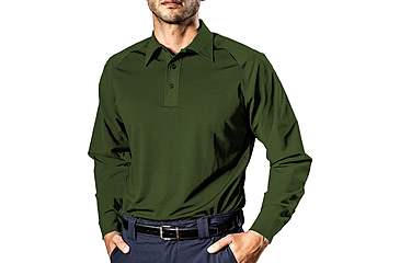 Image of Elbeco UFX Persist Long Sleeve Collared Patrol Shirt, Regular, OD Green, 2XL, SM4006OD+2XL