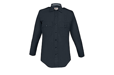 Image of Elbeco LAPD Long Sleeve Heavyweight 100% Wool Shirt - Mens, 16 in, 37 in, Midnight Navy, Z4777-16-37