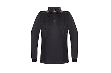 Image of Men's Midnight Navy Long Sleeve UFX Uniform Polo Shirt