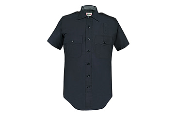 Image of Mens, Dark Navy, LAPD 100% Wool Short Sleeve Shirts
