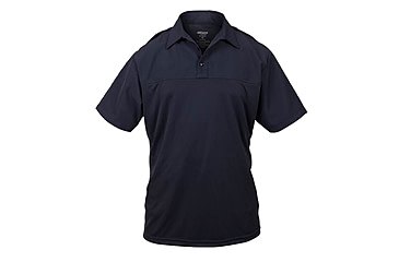 Image of Elbeco Mens Navy, Uv1 Undervest Short Sleeve Shirt - UVS102-S