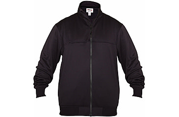 Image of Elbeco Performance Job Shirt - Full Zip, Navy - 3764-L