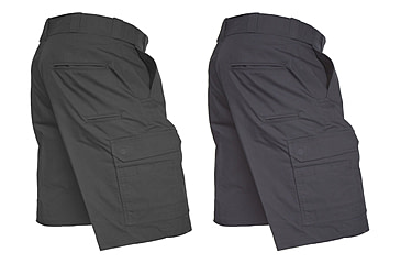 Image of Elbeco Reflex Women's Stretch Ripstop Cargo Shorts, Black, Midnight Navy