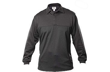 Image of Elbeco Uv2 Flextech Undervest Shirt, Black - UVS204-L
