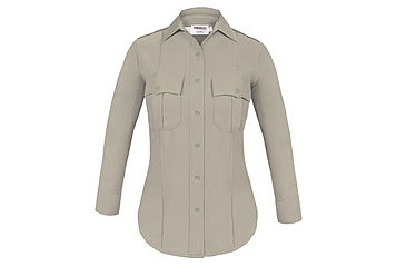 Image of Elbeco Womens, Duty Maxx, Long Sleeve, Ladies Choice, Silver Tan - 9582LCD-28