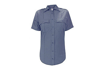 Image of Elbeco Womens Dutymaxx Ss Shirt, French Blue - 9789LCD-46