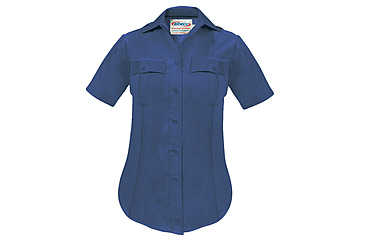 Image of Elbeco Womens Navy Paragon Plus Short Sleeve Shirt - P854LC-48