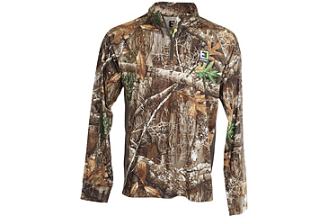 Image of Element Outdoors Drive Series Quarter Zip Shirt - Men's, 3XL, Edge, DS-QZ-3XL-ED