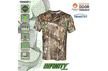 Image of Element Outdoors Drive Series Short-Sleve Shirt - Mens, EDGE, SMALL, DS-SS-S-ED