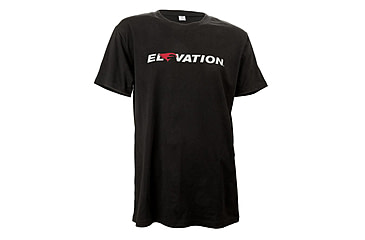 Image of Elevation Logo T-Shirt, Black Medium 13067