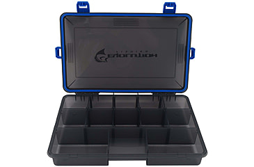 Image of Evolution Outdoor 3600 4-Latch Waterproof Tackle Tray, Blue, 31024-EV
