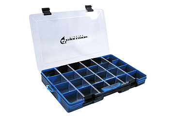 Image of Evolution Outdoor 3700 Fishing Drift Series Colored Tackle Tray, Blue/Black, 3700, 37002-EV