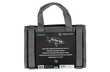 Image of Evolution Outdoor Big Bait Bag, 10in, Grey, Medium, 31058-EV