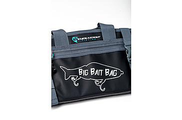 Image of Evolution Outdoor Big Bait Bag, 14in, Grey, Large, 31059-EV