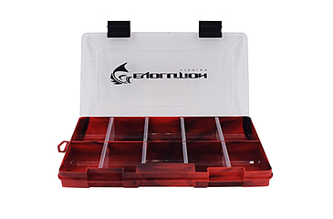 Image of Evolution Outdoor Drift Series 3500 Colored Tackle Tray, Red/Black, 3500, 35018-EV