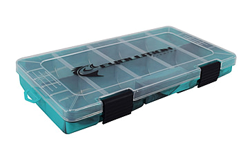 Image of Evolution Outdoor Drift Series 3500 Colored Tackle Tray, Seafoam Green/Black, 3500, 35017-EV