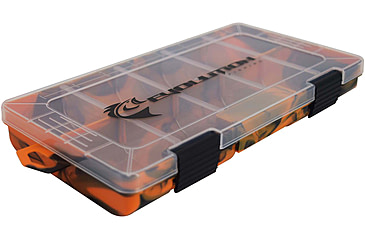 Image of Evolution Outdoor Drift Series 3500 Tackle Tray, Orange/Black, 35016-EV