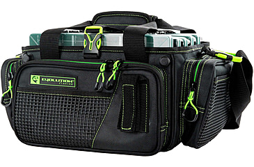Image of Evolution Outdoor Horizontal 3600 Drift Series Tackle Bags, Green/Black, H36011-EV