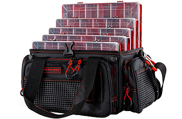 Image of Evolution Outdoor Horizontal 3600 Drift Series Tackle Bags, Red/Black, H36014-EV