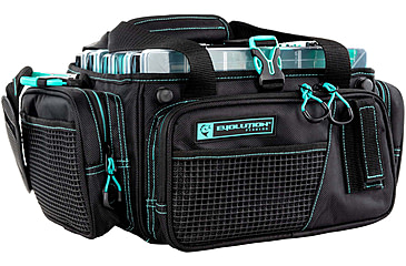Image of Evolution Outdoor Horizontal 3600 Drift Series Tackle Bags, Seafoam/Black, H36013-EV
