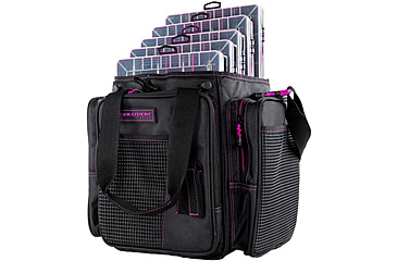 Image of Evolution Outdoor Vertical 3700 Drift Series Tackle Bags, Purple/Black, V37016-EV