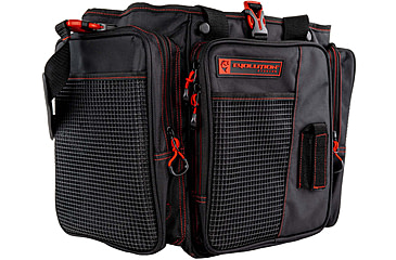 Image of Evolution Outdoor Vertical 3700 Drift Series Tackle Bags, Red/Black, V37015-EV