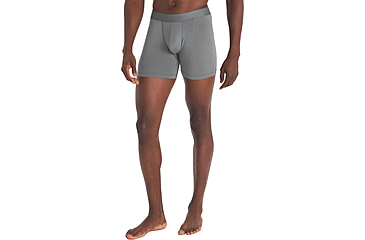 Image of ExOfficio Everyday Boxer Brief - Mens, Grey Heather, Large, E14103-9310-L