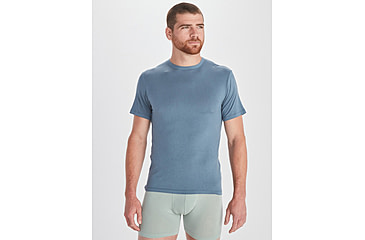 Image of ExOfficio Everyday Crew T-Shirt - Men, 2XL, Steel Blue, E14106-18904-2XL