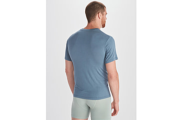 Image of ExOfficio Everyday Crew T-Shirt - Men, 2XL, Steel Blue, E14106-18904-2XL