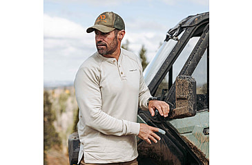 Image of First Lite ThermaGrid Merino Henley - Mens