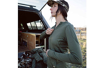 Image of First Lite Wick Quarter Zip - Womens