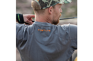 Image of First Lite Wick Short Sleeve Crew - Mens