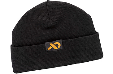 Image of First Lite Tag Cuff Merino Beanie, Black, One Size, 4289