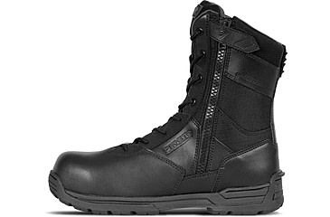 Image of First Tactical 8in Safety Toe Side Zip Duty Boots - Womens, Black, 10 US/Regular, 166923-019-10-R