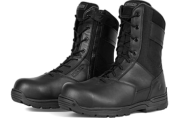 Image of First Tactical 8in Safety Toe Side Zip Duty Boots - Womens, Black, 10 US/Regular, 166923-019-10-R