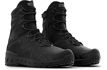 Image of First Tactical AERO-TAC 8in Side-Zip Tactical Boots - Mens, Black, 12 US/Wide, 165925-019-12-W