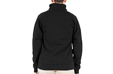 Image of First Tactical Cotton Job Shirt 1/4 Zip - Womens, Black, Large, R, 128507-019-L-R