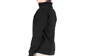Image of First Tactical Cotton Job Shirt 1/4 Zip - Womens, Black, Large, R, 128507-019-L-R