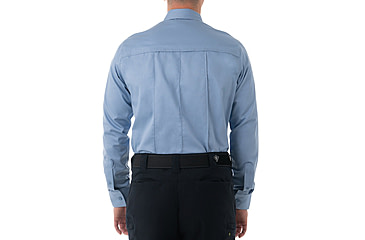 Image of First Tactical Cotton Station Long Sleeve Shirt - Mens, Medium Blue, Short/Large, 111009-781-L-S