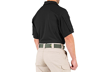 Image of First Tactical Defender Short Sleeve Shirt - Mens, Tall, Black, Extra Large, 112017-019-XL-T