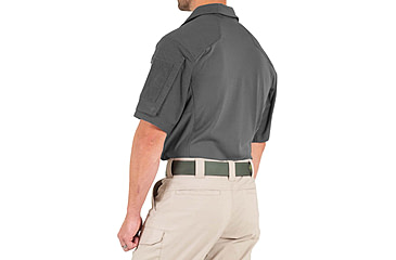 Image of First Tactical Defender Short Sleeve Shirt - Mens, Tall, Wolf Grey, Extra Large, 112017-036-XL-T