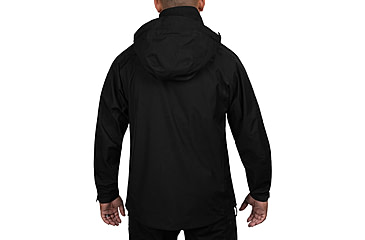Image of First Tactical Monsoon Parka - Men's, Regular, Black, Small, 118536-019-S-R