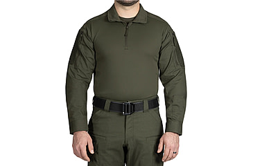 Image of First Tactical V2 Responder Long Sleeve Shirt - Men's, Regular, OD Green, Extra Large, 111031-830-XL-R